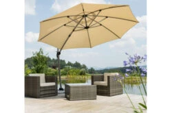 Schneider® SCHNEIDER Rhodos Rondo Ampelschirm, Sand, Rund, Ø 350 Cm -Gartenblick Geschaft 9 6202 1.jpg